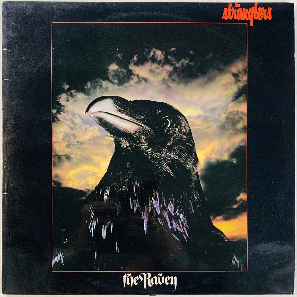 Stranglers vinyl LP The Raven  kansi EX- levy VG- Käytetty LP
