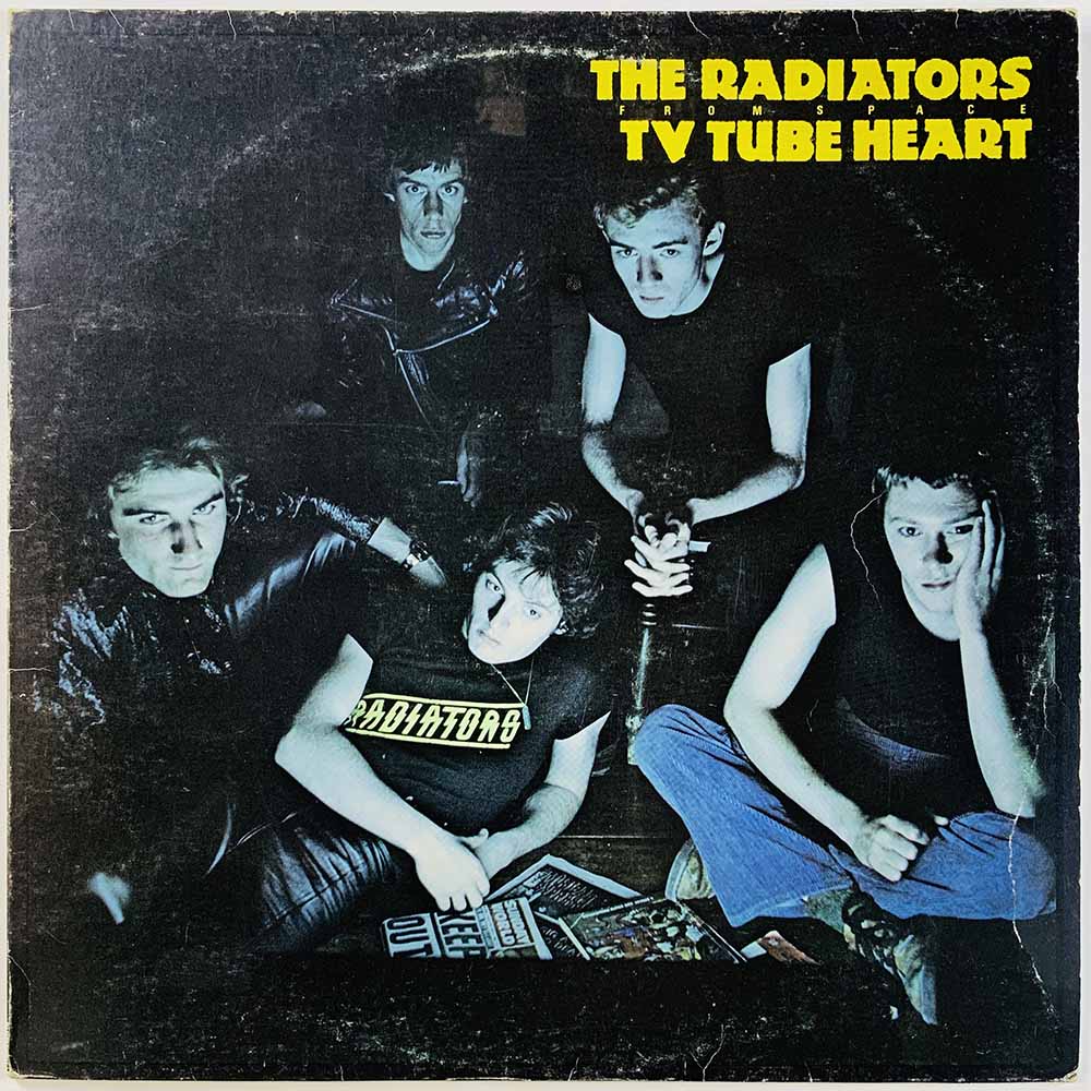 Radiators From Space 1977 Wik 4 TV Tube Heart Begagnat LP