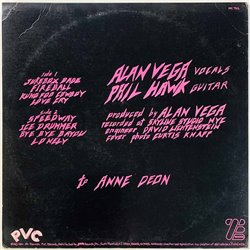 Vega Alan vinyl LP Alan Vega -80  kansi VG- levy EX Käytetty LP