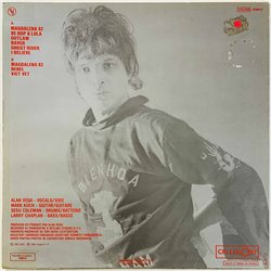 Vega Alan vinyl LP Collision drive  kansi VG- levy VG+ Käytetty LP