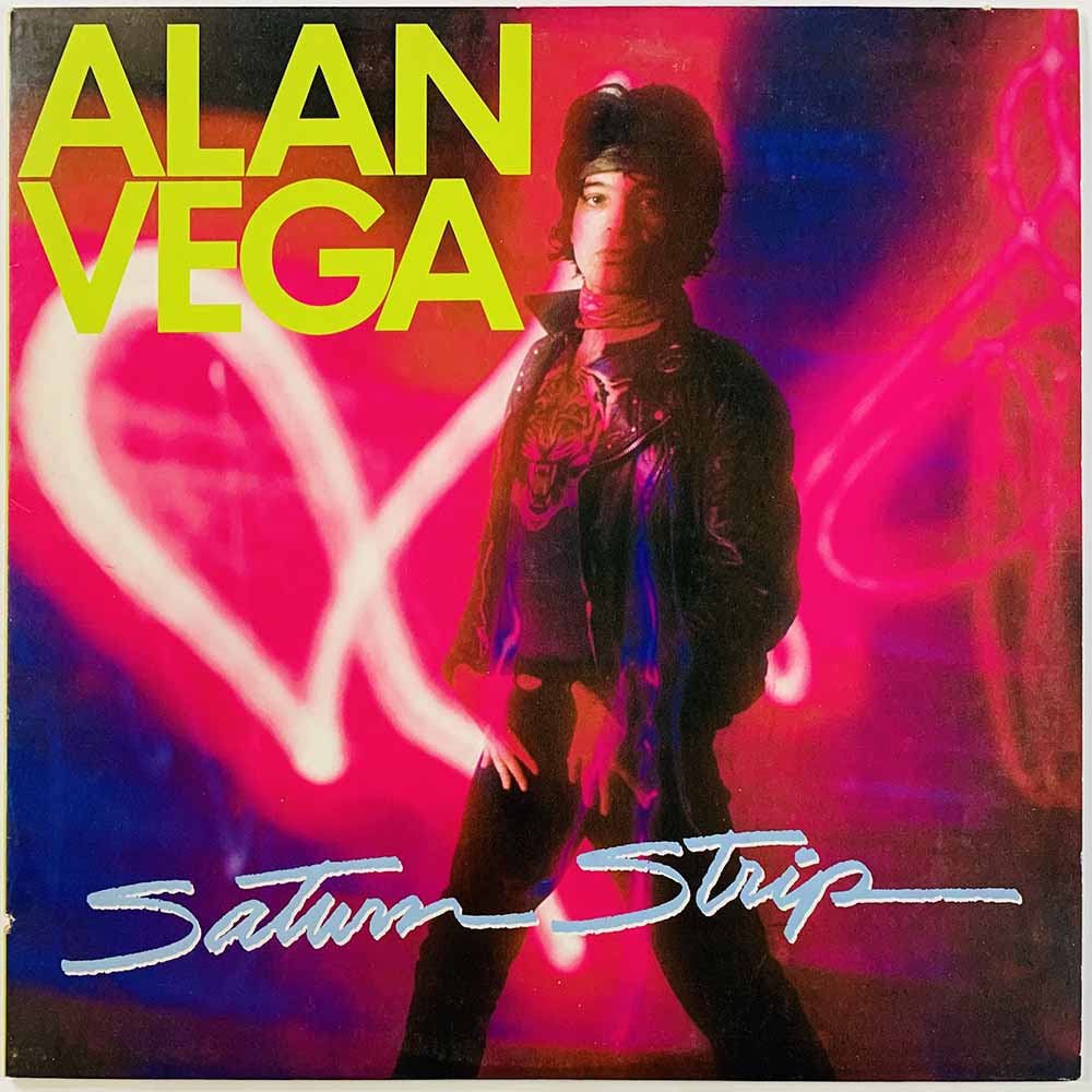 Vega Alan vinyl LP Saturn Strip  kansi EX- levy EX Käytetty LP
