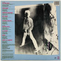 Vega Alan vinyl LP Saturn Strip  kansi EX- levy EX Käytetty LP