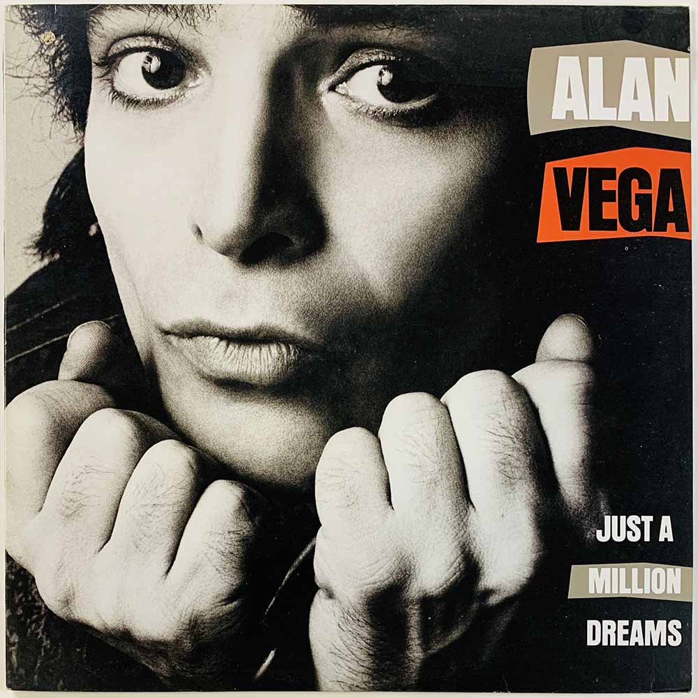 Vega Alan vinyl LP Just a million dreams  kansi EX levy EX Käytetty LP