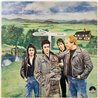 Lurkers vinyl LP Fulham fallout  kansi G+ levy EX Käytetty LP