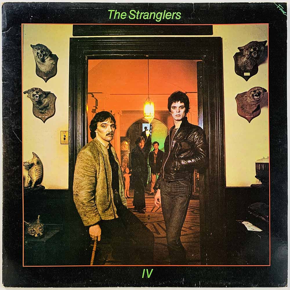 Stranglers vinyl LP IV Rattus Norvegicus  kansi VG levy EX- Käytetty LP