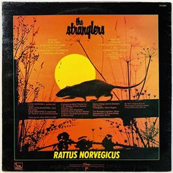 Stranglers vinyl LP IV Rattus Norvegicus  kansi VG levy EX- Käytetty LP