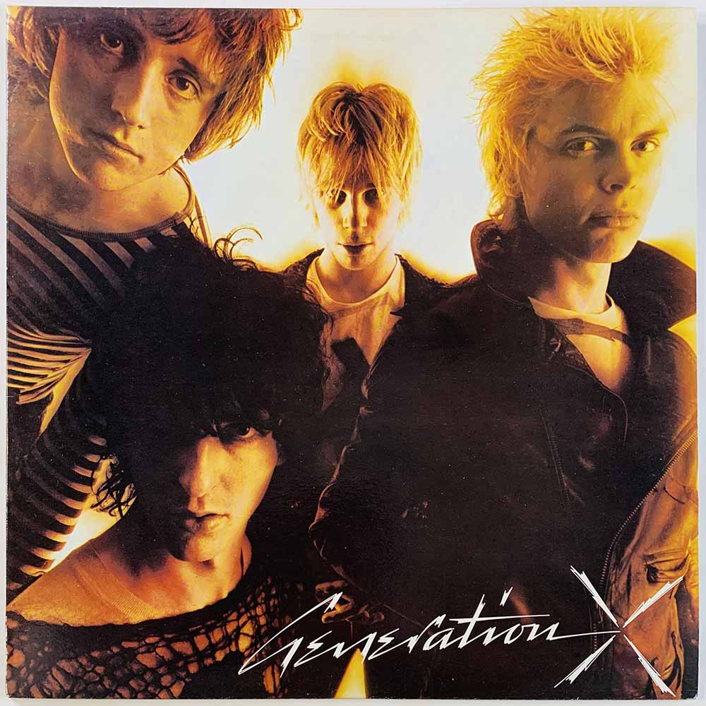 Generation X vinyl LP Generation X -78  kansi EX- levy EX Käytetty LP