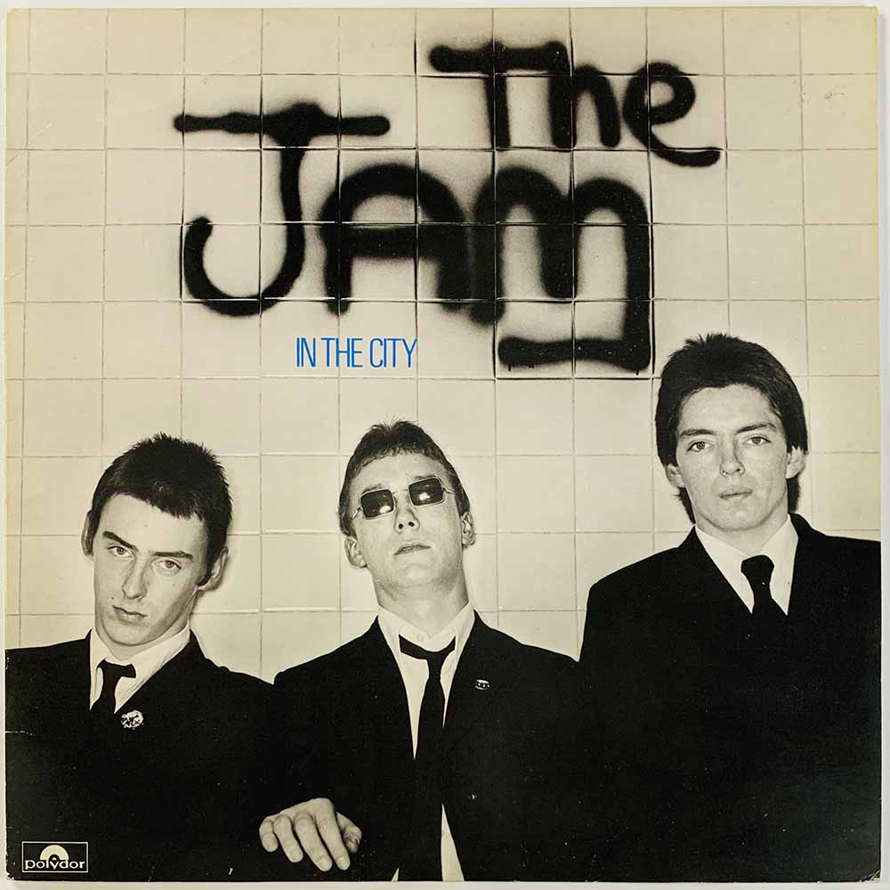 Jam vinyl LP In the city  kansi VG+ levy EX Käytetty LP