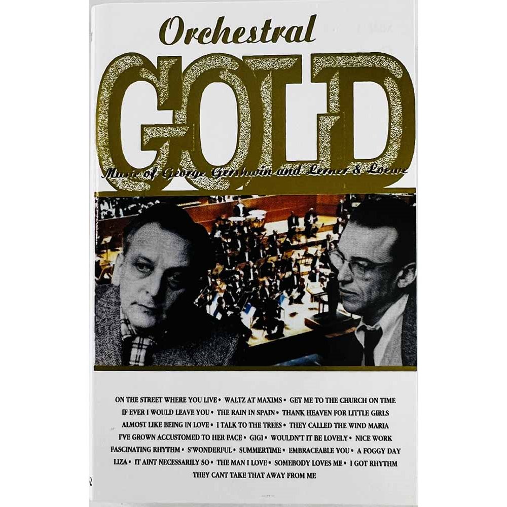 Music of George Gershwin and Lerne & Loewe 1992 STAMC 32 Orchestral Gold c musikkassett