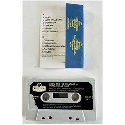 Remu and his allstars Musiikkikasetti Viittä vaille kaks  kansi G+ kasetti EX käytetty kasetti