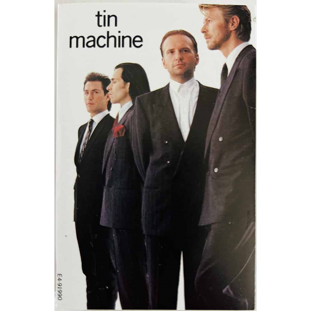 Tin Machine Musiikkikasetti Tin Machine  kansi EX kasetti EX käytetty kasetti