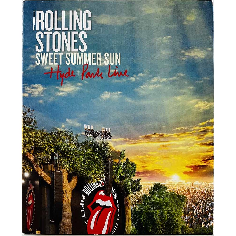Blu-ray - Rolling Stones Blu-ray Sweet Summer Sun - Hyde Park Live  kansi EX levy EX BLU-RAY DISC