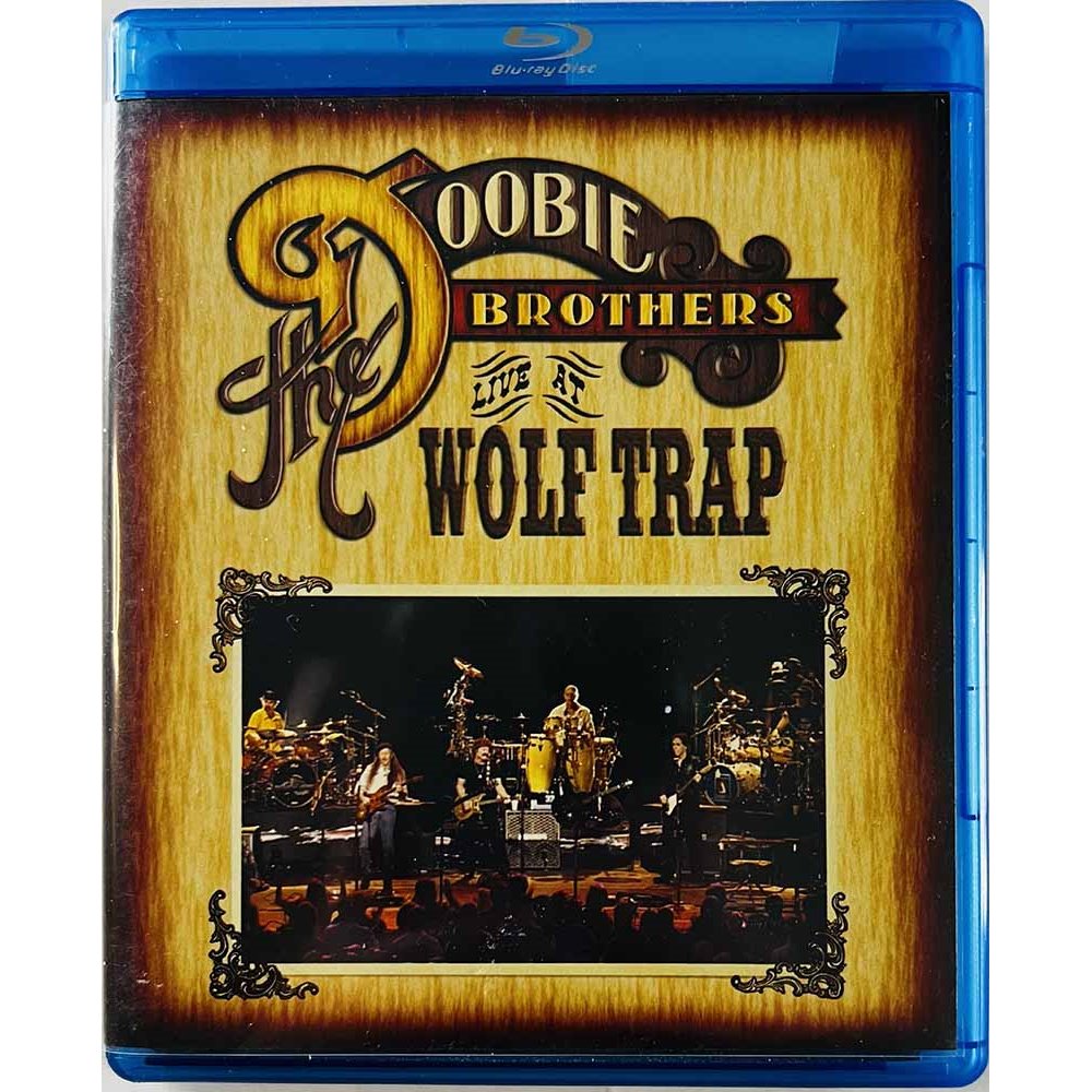 Blu-ray - Doobie Brothers Blu-ray Live at Wolf Trap  kansi EX levy EX BLU-RAY DISC