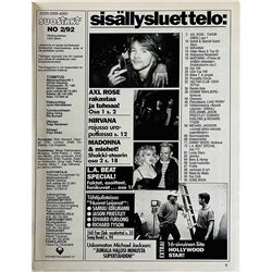 Suosikki 1992 N:o 2 Tähtijulisteessa Samuli Edelmann, Richard Tyson ym. aikakauslehti