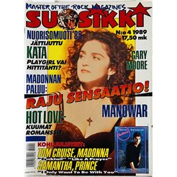 Suosikki 1989 N:o 4 Totaalinen Madonna, Kata Kärkkäinen aikakauslehti