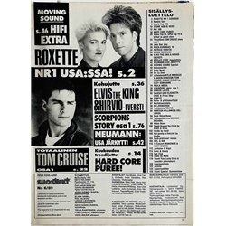Suosikki 1989 N:o 6 Tom Cruise story osa 1 aikakauslehti