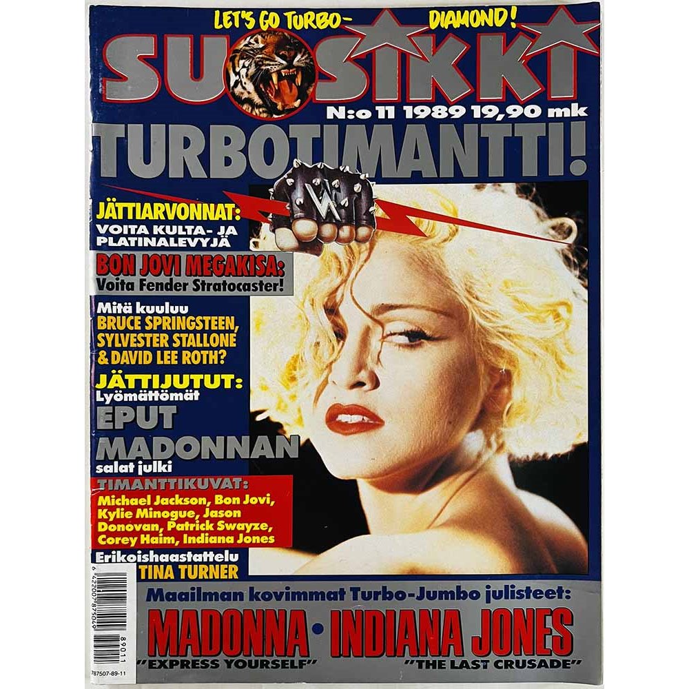 Suosikki 1989 N:o 11 Lyömätömät EPUT osa 1 aikakauslehti