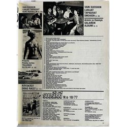 Suosikki 1977 10 Armin ja Dannyn salainen albumi aikakauslehti