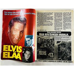 Suosikki 1978 8 David Bowie, Kate Bush, Ruisrock -78 begagnade magazine