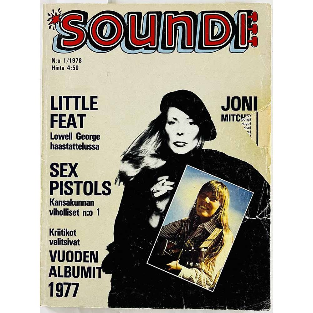 Soundi 1978 1 Little Feat, Joni Mitchell, Sehr Schnell aikakauslehti