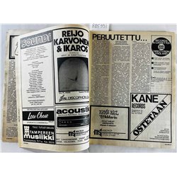 Soundi 1978 4 Blondie, Patti Smith, Steve Miller, Hector begagnade magazine
