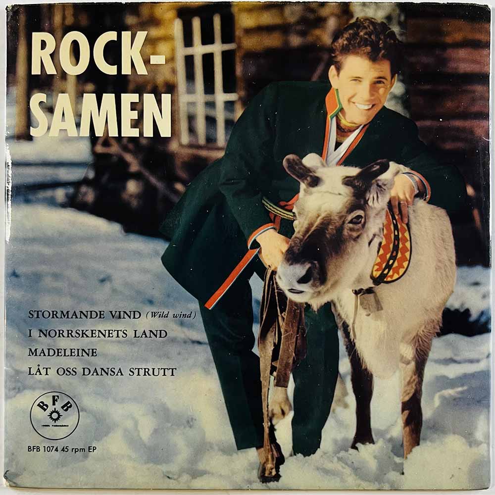 Jonsson Sven-Gösta 1961 BFB 1074 Rock-Samen begagnad singelskiva