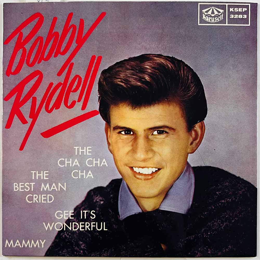 Rydell Bobby 1962 KSEP 3283 The Cha-Cha-Cha EP begagnad singelskiva