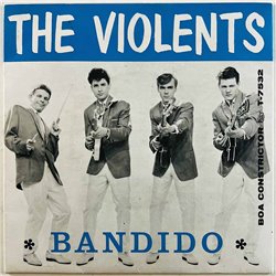 Violents vinyylisingle Bandido / Boa Constrictor  kansi EX- levy EX- käytetty vinyylisingle