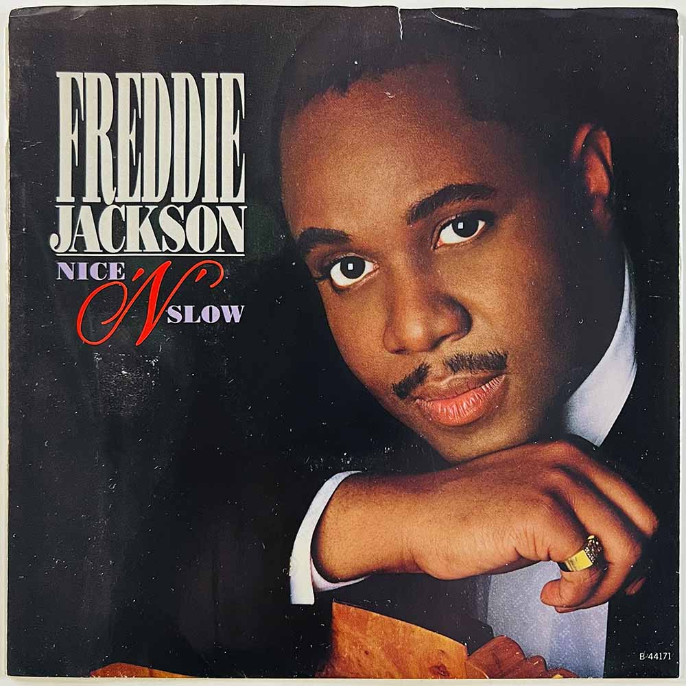 Jackson Freddie 1988 B-44171 Nice 'N' Slow begagnad singelskiva