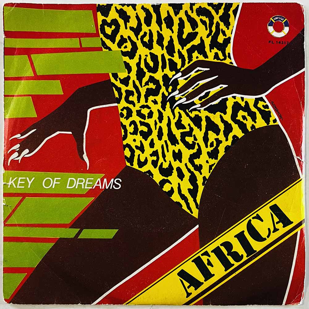 Key Of Dreams / The New Blackmen 1982 FL 14317 Africa / Synthajoy begagnad singelskiva