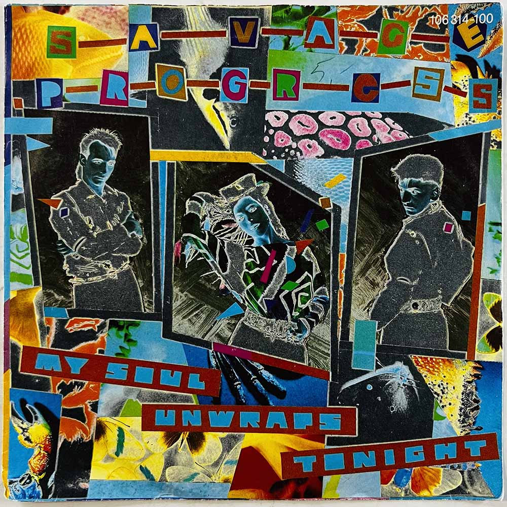 Savage Progress 1984 106 314 My Soul Unwraps Tonight begagnad singelskiva