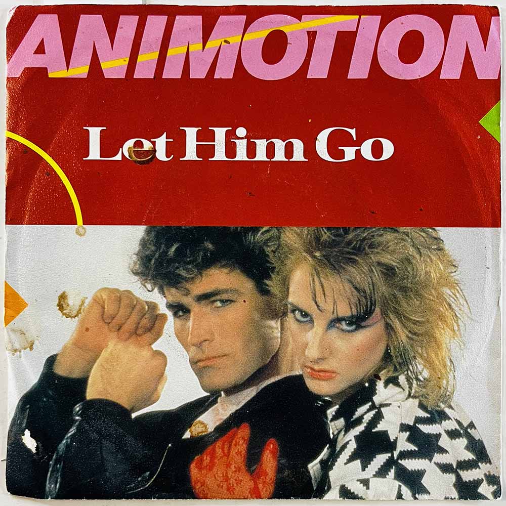 Animotion 1984 880 737-7 Let Him Go begagnad singelskiva