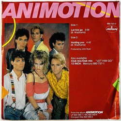 Animotion 1984 880 737-7 Let Him Go begagnad singelskiva