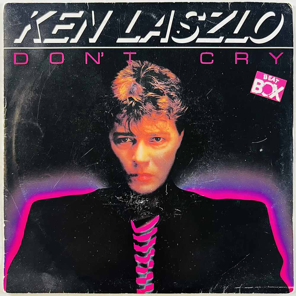 Ken Laszlo 1986 BB 7081 Don't Cry begagnad singelskiva