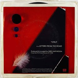 Easton Sheena 1984 B-8227 Strut / Letters From The Road begagnad singelskiva