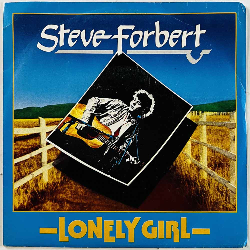 Forbert Steve 1980 EPC 8983 Lonely Girl begagnad singelskiva