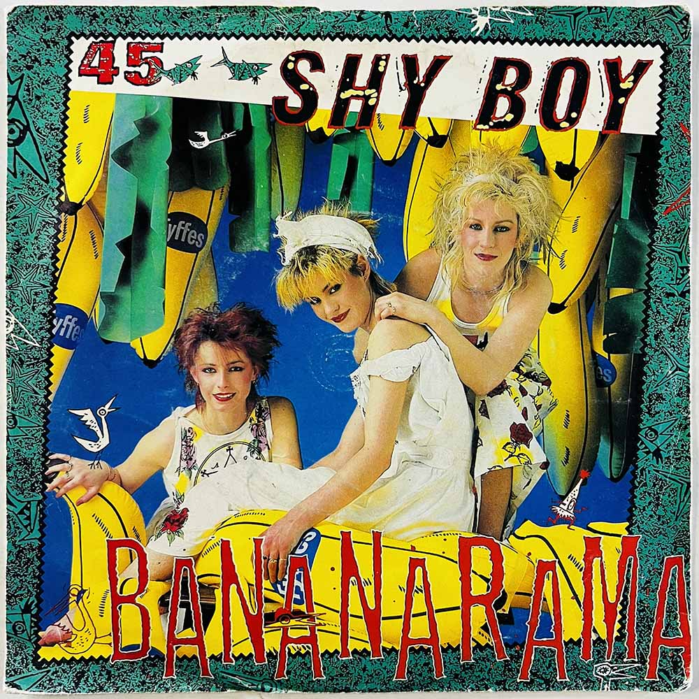 Bananarama 1982 NANA 2 Shy Boy begagnad singelskiva