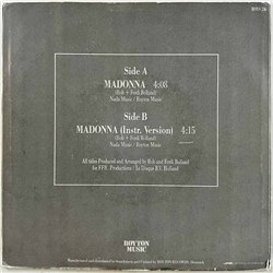 Numero Uno 1985 ROYS 136 Madonna begagnad singelskiva