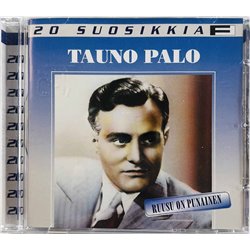 Palo Tauno Käytetty CD 20 Suosikkia -Ruusu On Punainen  kansi EX levy EX Käytetty CD