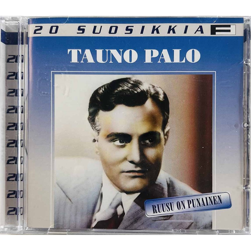 Palo Tauno Käytetty CD 20 Suosikkia -Ruusu On Punainen  kansi EX levy EX Käytetty CD