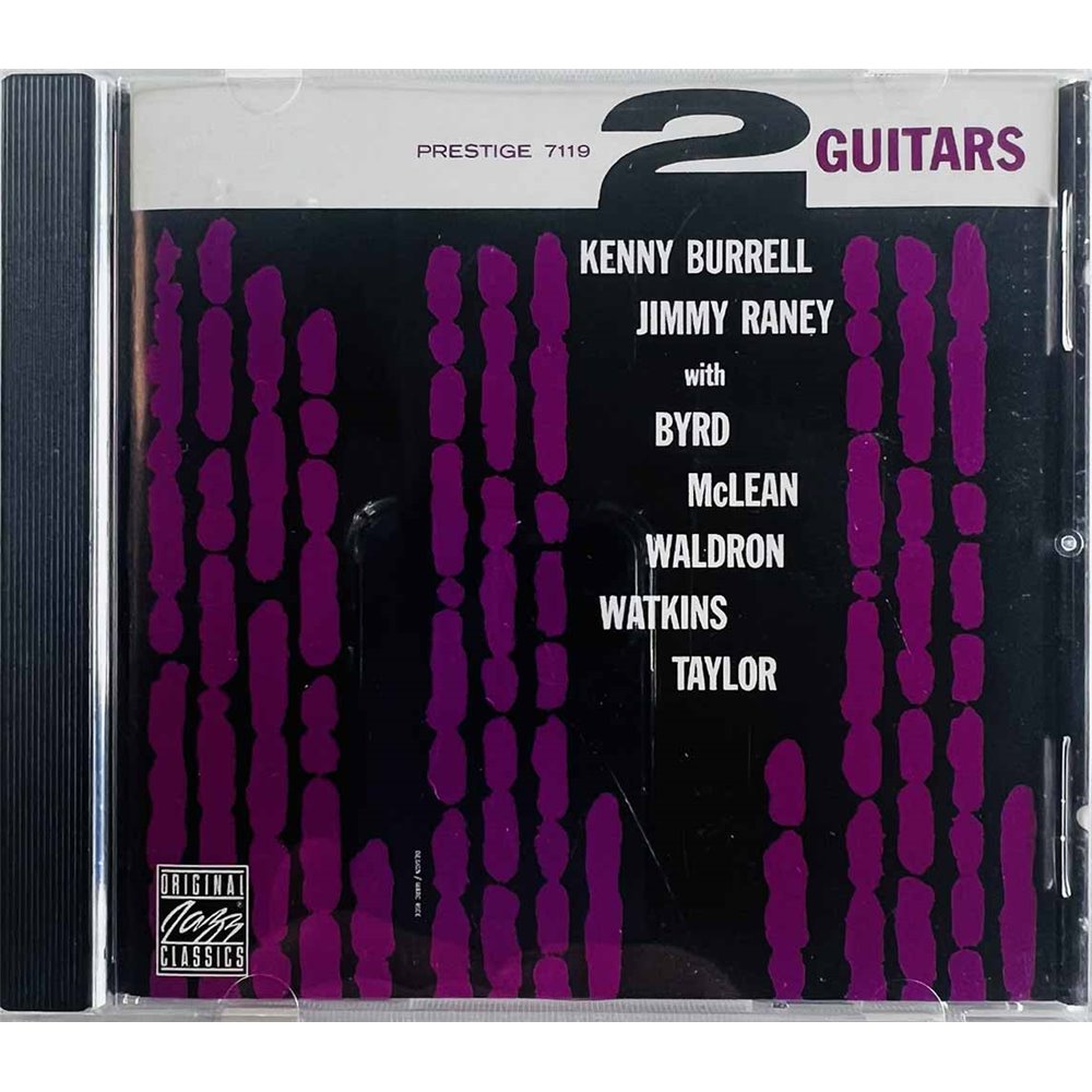 Burrell Kenny / Jimmy Raney Käytetty CD Two Guitars  kansi EX levy EX Käytetty CD