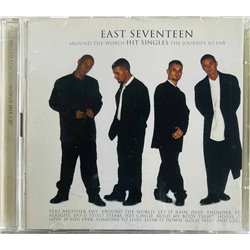 East 17 Käytetty CD Hit Singles -Around The World 2CD  kansi EX levy EX Käytetty CD