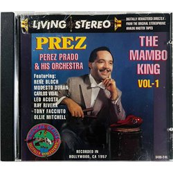 Prado Perez Käytetty CD The Mambo King - Vol. 1  kansi EX levy EX Käytetty CD
