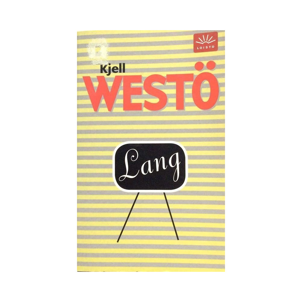 Westö Kjell: Lang  kansi EX sisäsivut EX Käytetty kirja