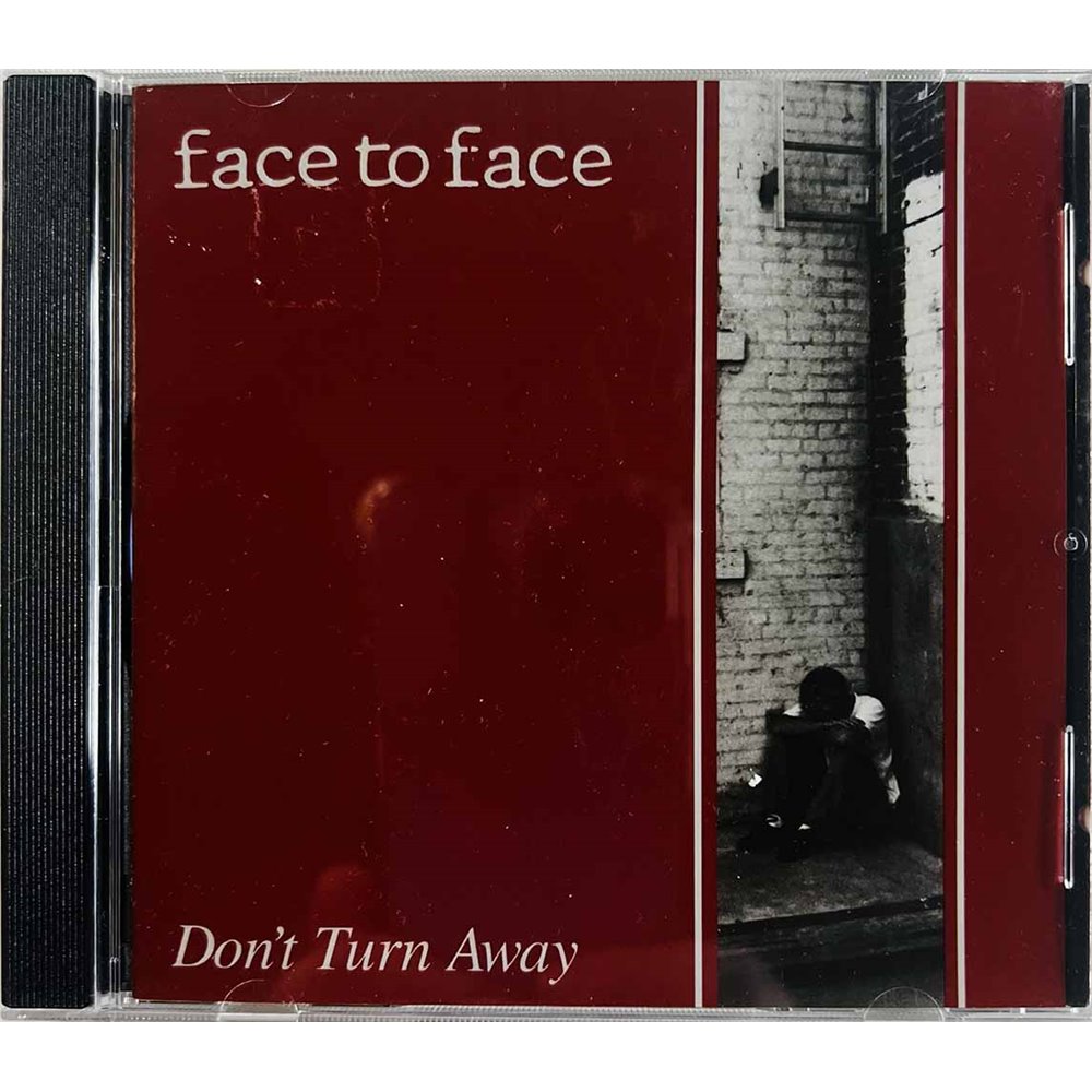 Face To Face 1992 FAT 515-2 Don’t Turn Away CD Begagnat