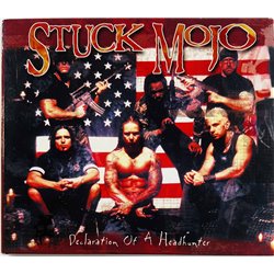 Stuck Mojo Käytetty CD Declaration Of Headhunt  kansi EX levy EX Käytetty CD