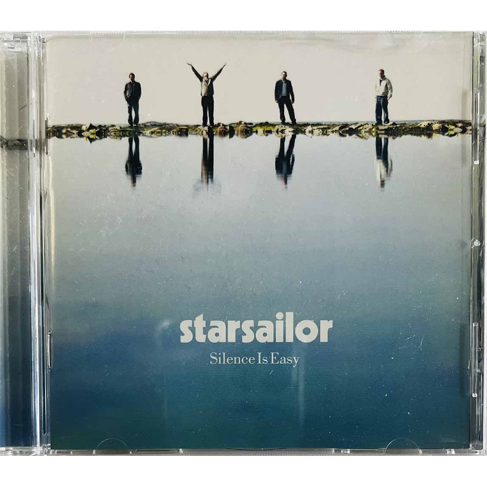 Starsailor Käytetty CD Silence Is Easy  kansi EX levy EX Käytetty CD
