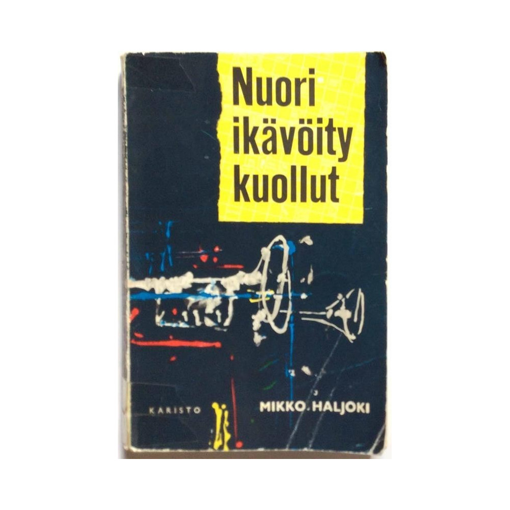 Nuori ikävöity kuollut: Mikko Haljoki  kansi VG- sisäsivut EX Käytetty kirja