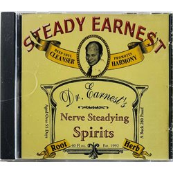 Steady Earnest Käytetty CD Dr. Earnest’s Nerve Steadying  kansi EX levy EX Käytetty CD