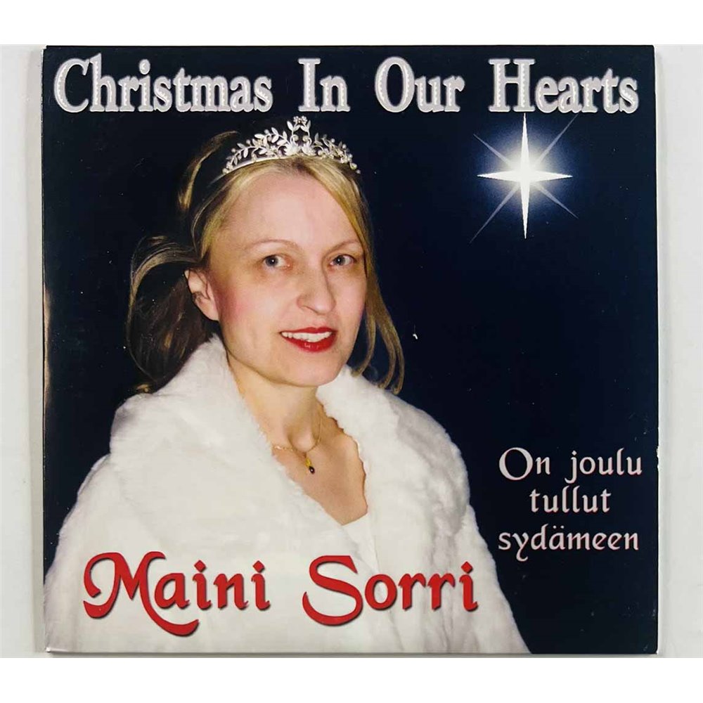 Sorri Maini Käytetty CD Christmas In Our Hearts, On Joulu Tullut Sydämeen  kansi EX levy EX Käytetty CD
